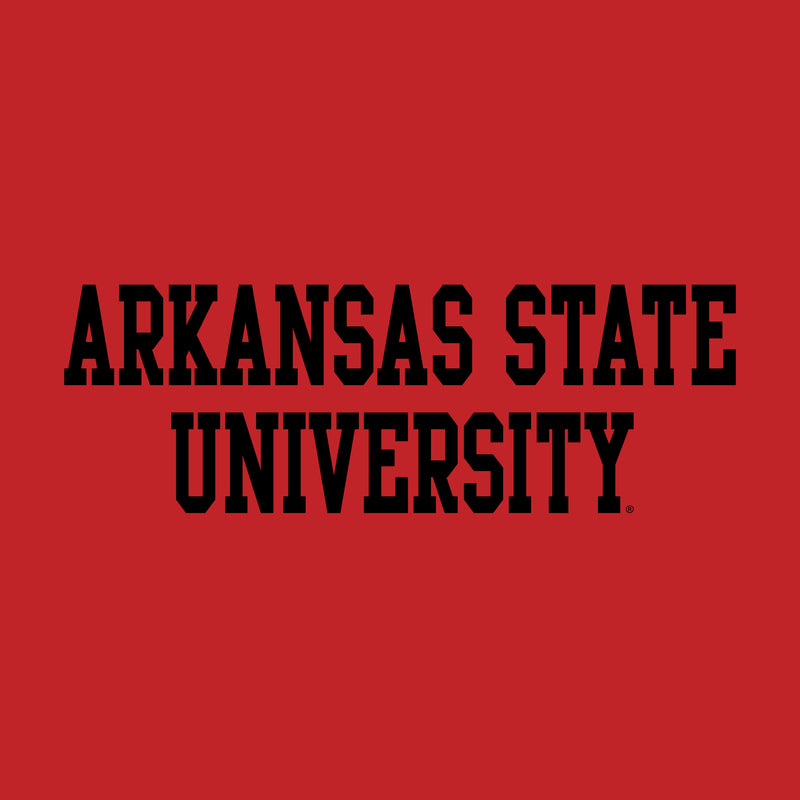 Arkansas State Basic Block Women's T-Shirt - Red