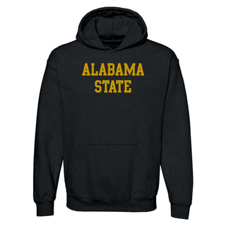 Alabama State University Hornets Basic Block Heavy Blend Hoodie - Black