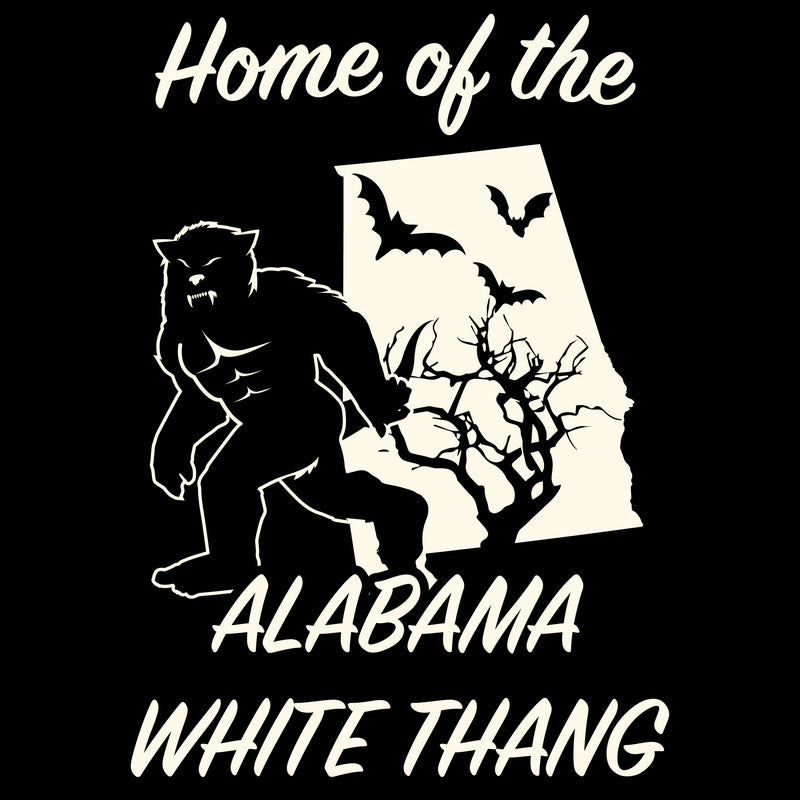 Alabama White Thang Cryptid T-Shirt - Black