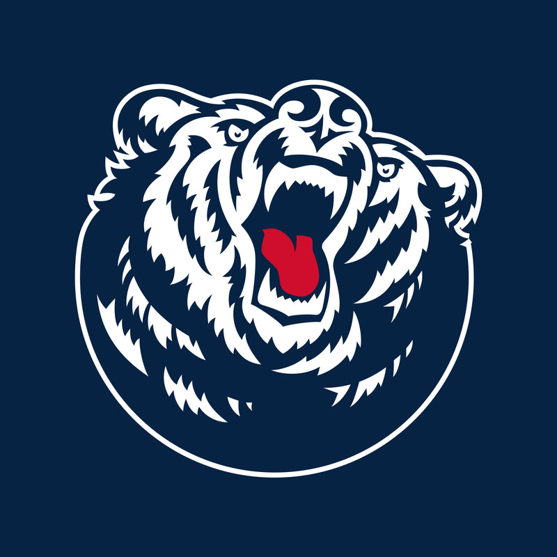 Belmont University Bruins Primary Logo Women's Basic Cotton Short Sleeve T Shirt - Navy