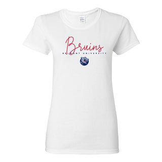 Belmont Thin Script Women's T-Shirt - White