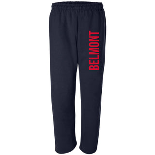 Belmont Bruins Super Block Sweatpants - Navy