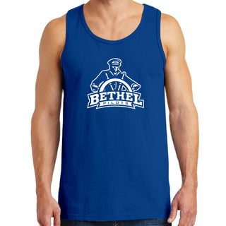 Bethel University Pilots Primary Logo Tank Top - Royal