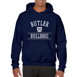 Butler University Bulldogs Mesh Arch Hoodie - Navy