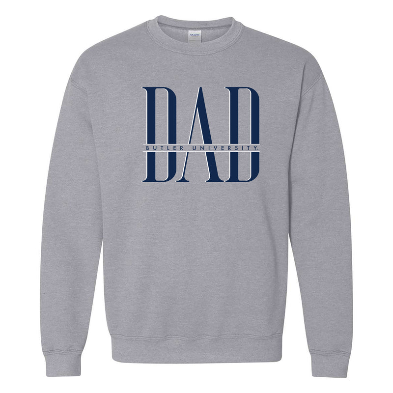 Butler Classic Dad Crewneck - Sport Grey