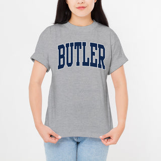 Butler Bulldogs Mega Arch T-Shirt - Sport Grey