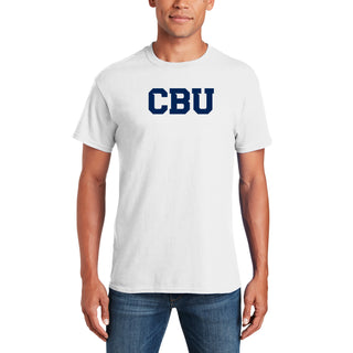 California Baptist University Lancers Basic Block T Shirt - White