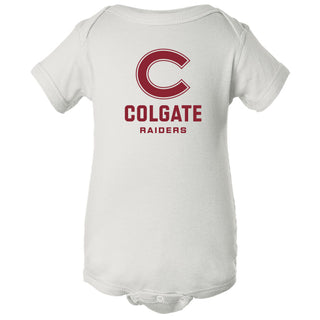 Colgate University Raiders Primary Logo Infant Creeper - White