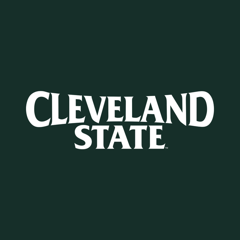 Cleveland State Vikings Basic Block Crewneck Sweatshirt - Forest