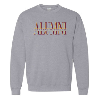 Central Michigan Classic Alumni Crewneck - Sport Grey