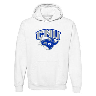 Christopher Newport University Captains Arch Logo Hoodie - White