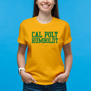 Cal Poly Humboldt Lumberjacks Basic Block T Shirt