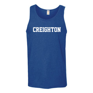 Creighton University Bluejays Basic Block Tank Top - Royal