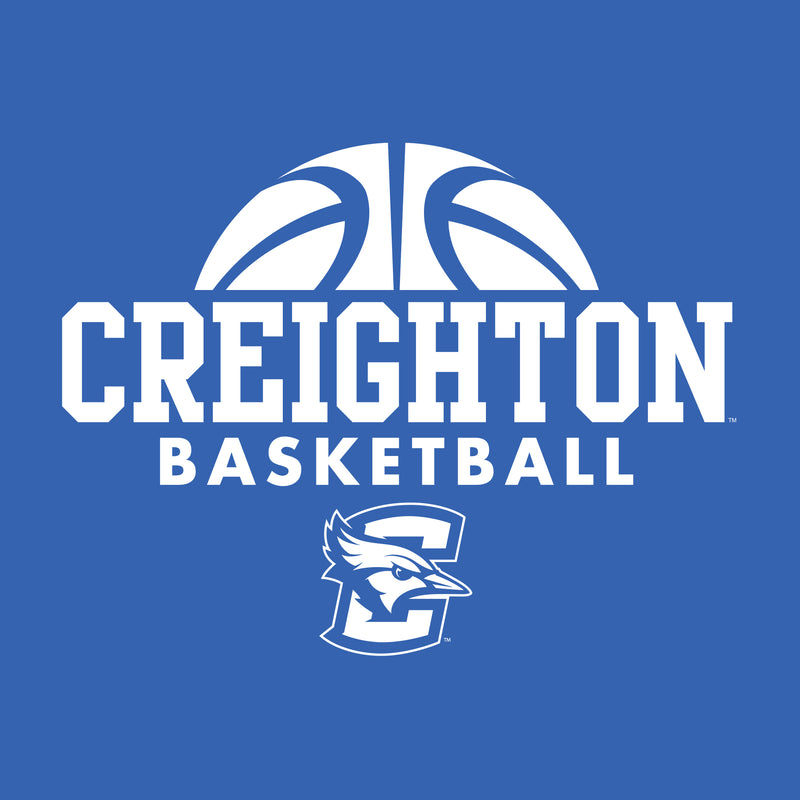 Creighton University Bluejays Basketball Hype Short Sleeve T Shirt - Royal