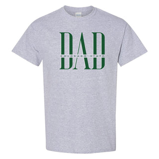 Colorado State Classic Dad T-Shirt - Sport Grey