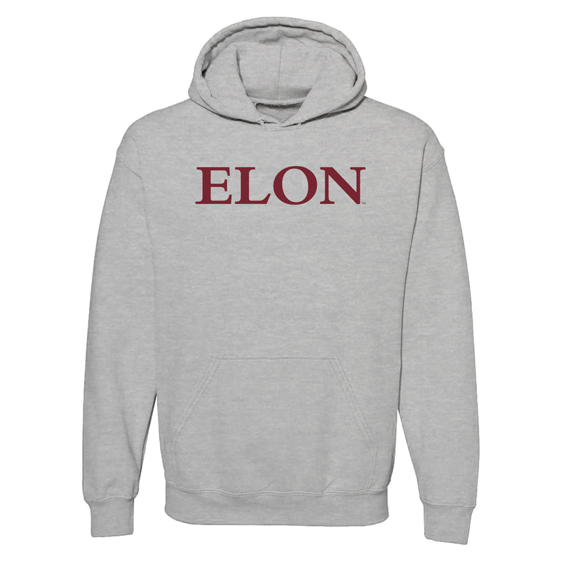 Elon Phoenix Basic Block Hoodie - Sport Grey