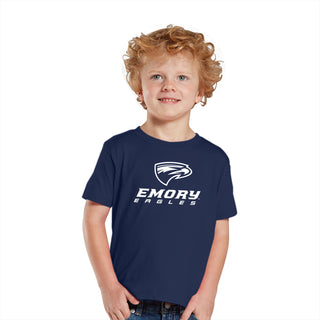 Emory University Eagles Primary Logo Toddler Short Sleeve T Shirt - Navy