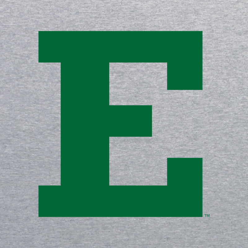 Eastern Michigan University Eagles Block E Short Sleeve T Shirt - Sport Grey