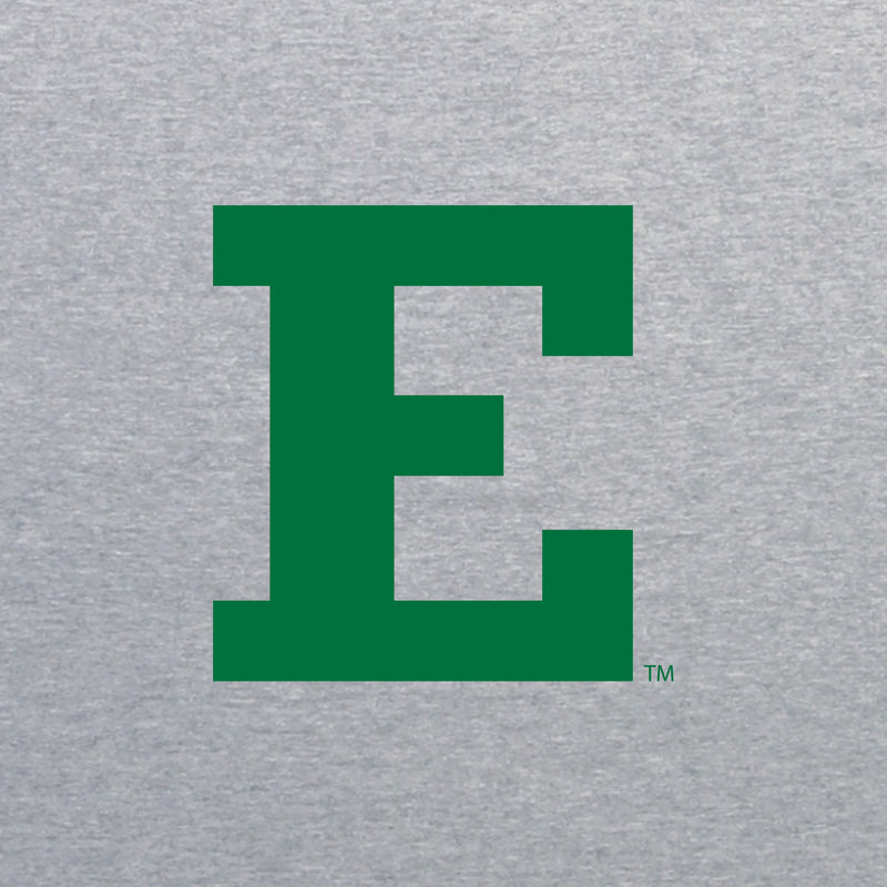 Eastern Michigan University Eagles Primary Logo Left Chest Quarter Zip - Sport Grey