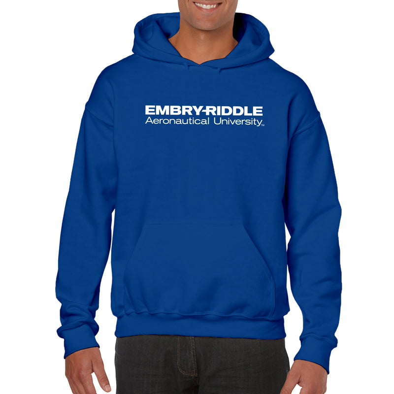 Embry-Riddle Aeronautical University Eagles Basic Block Hoodie - Royal