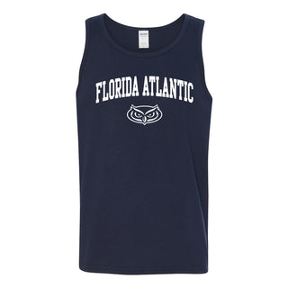 Florida Atlantic University Owls Arch Logo Tank Top - Navy