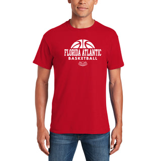 Florida Atlantic Owls Basketball Hype T Shirt - Red