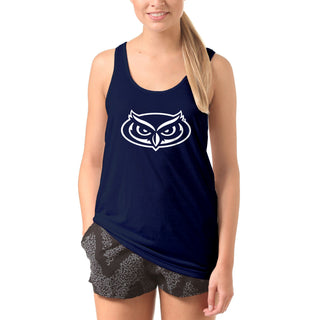 Florida Atlantic University Owls Primary Logo Tank Top - Navy