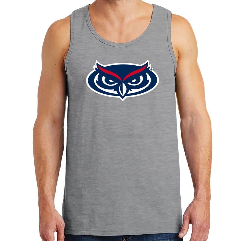 Florida Atlantic Owls Primary Logo Tank Top - Sport Grey