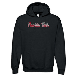 Florida Institute of Technology Panthers Basic Script Heavy Blend Hoodie - Black