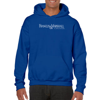 Franklin & Marshall College Diplomats Basic Block Hoodie - Royal