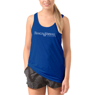 Franklin & Marshall College Diplomats Basic Block Tank Top - Royal