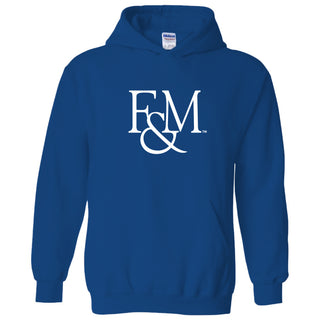 Franklin & Marshall College Diplomats Primary Logo Hoodie - Royal