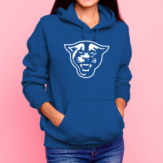 Georgia State University Panthers Primary Logo Heavy Blend Hoodie - Royal