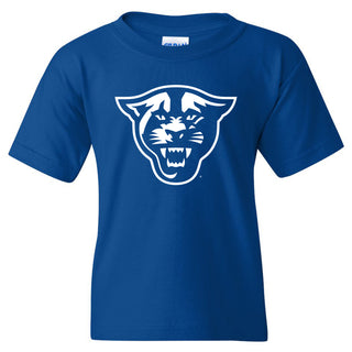 Georgia State University Panthers Primary Logo Youth Short Sleeve T Shirt - Royal