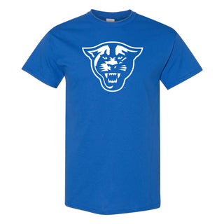 Georgia State University Panthers Primary Logo Short Sleeve T Shirt - Royal