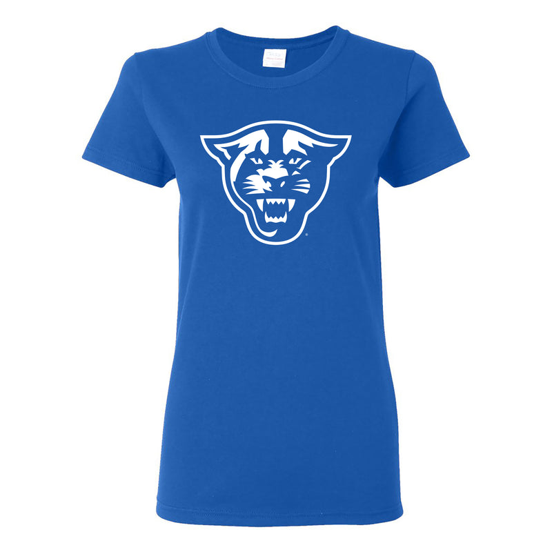 Georgia State University Panthers Primary Logo Women's Short Sleeve T Shirt - Royal