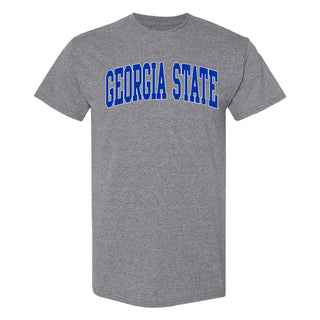 Georgia State Panthers Mega Arch T-Shirt - Graphite Heather