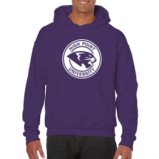 High Point University Panthers Arch Logo Hoodie - Purple