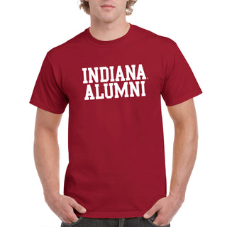 Indiana University Hoosiers Block Alumni Short Sleeve T-Shirt - Cardinal