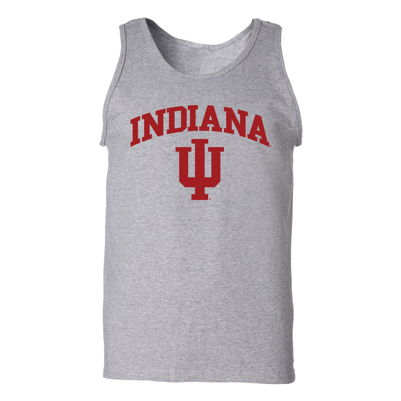 Indiana Hoosiers Arch Logo Tank Top - Sport Grey