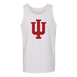 Indiana Hoosiers Primary Logo Tank Top - White