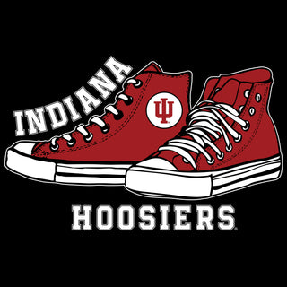 Indiana Hoosiers High Tops NLA Long Sleeve - Black