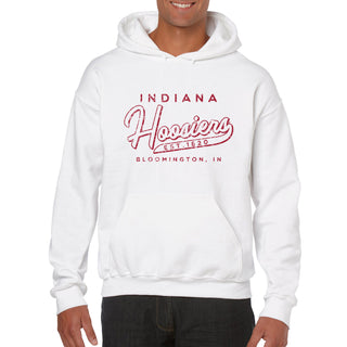 Indiana University Hoosiers Road Trip Heavy Blend Hoodie - White