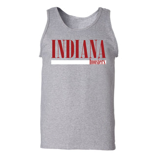 Indiana Hoosiers Boldline Tank Top - Sport Grey