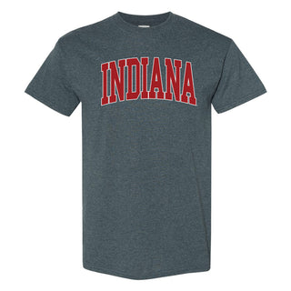 Indiana University Hoosiers Mega Arch T-Shirt - Dark Heather