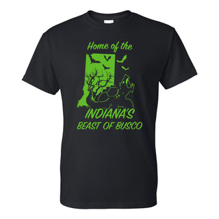 Indiana Beast of Busco Cryptid T-Shirt - Black