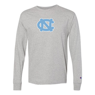 Interlocking UNC Logo Long Sleeve T-Shirt - Oxford