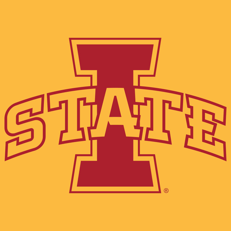 Iowa State University Cyclones Logo T Shirt - Gold