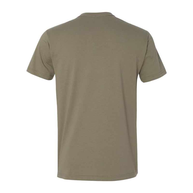 Iowa City Bike Logo Short Sleeve T Shirt - Light Olive