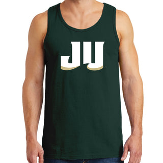 Jacksonville University Dolphins Primary Logo Cotton Tank Top - Forest